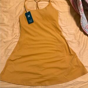 HALARA SoftlyZero Plush Backless Active Dress Easy Peezy Edition